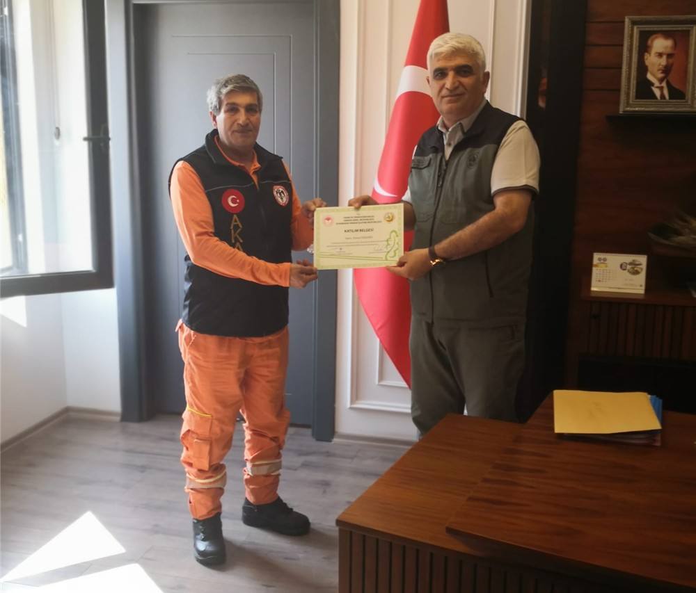 Diyarbakır Orman İşletme ve Bölge Müdürlüğü Tarafından Orman Yangınları ile Mücadale Eğitimi Aldık