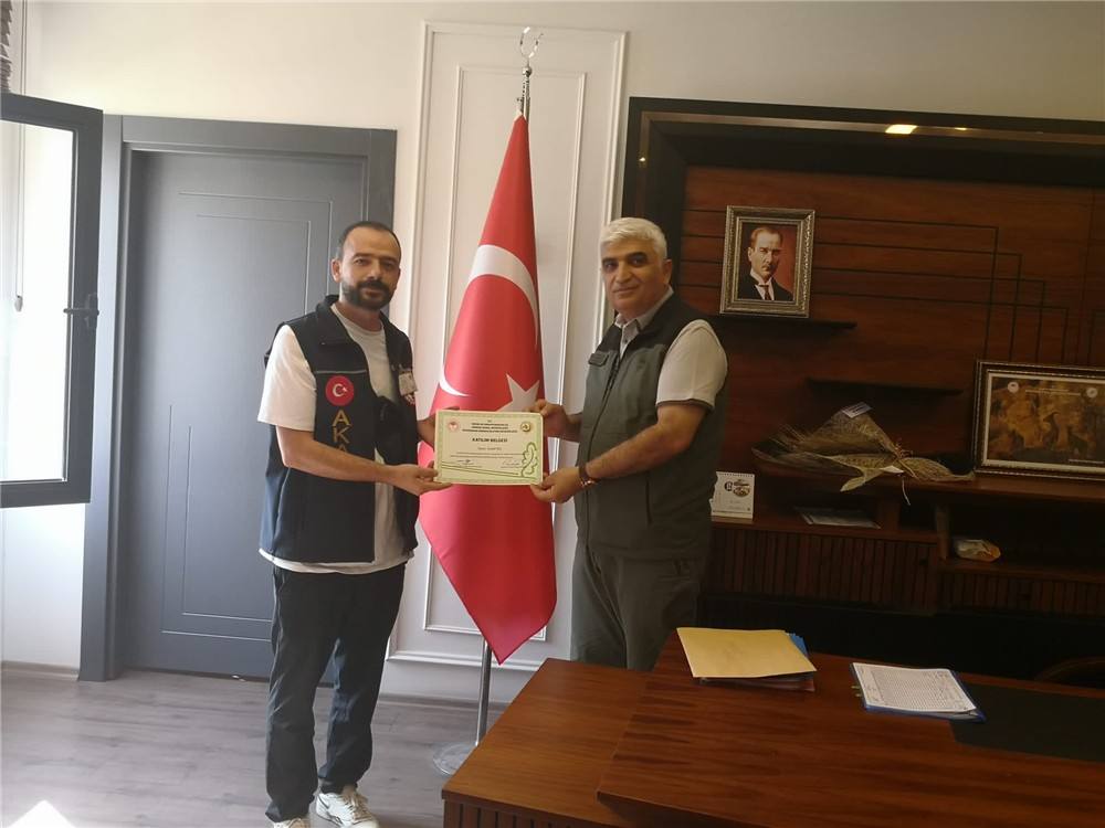 Diyarbakır Orman İşletme ve Bölge Müdürlüğü Tarafından Orman Yangınları ile Mücadale Eğitimi Aldık