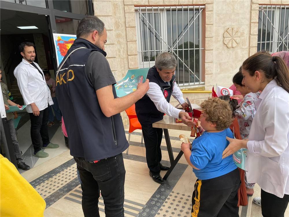 Mardin Kızıltepe Sevgi Çiçeği Rehabilitasyon Merkezine AFET Farkındalık Eğitimi Verildi ve Tatbikatı Yapıldı