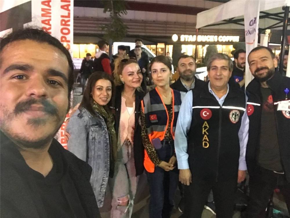 2022 AKAD Olarak Ceylan AVM Önünde Çök Kapan Tutun Tatbikatına Katıldık