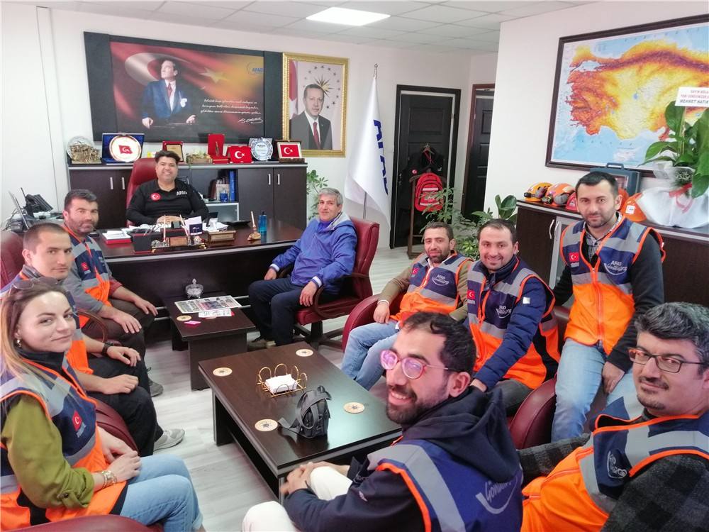 5 Günlük Saha Destek Eğitimindeyiz AFAD'dan