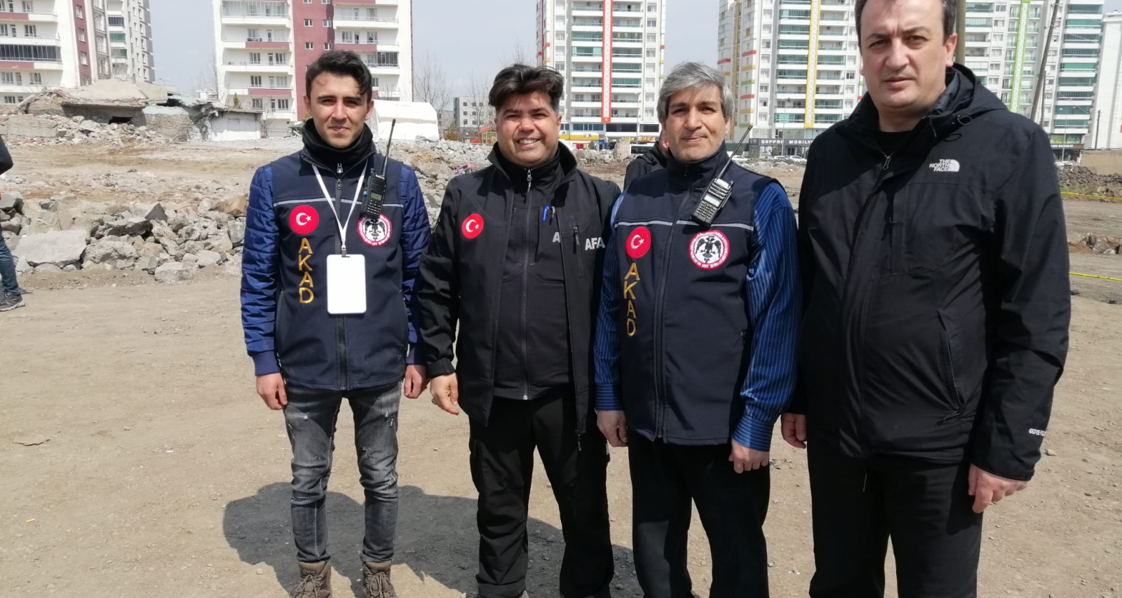 Diyarbakırda afadın kentsel arama kurtarma tatbikatına AKAD Derneği olarak katılım sağladık