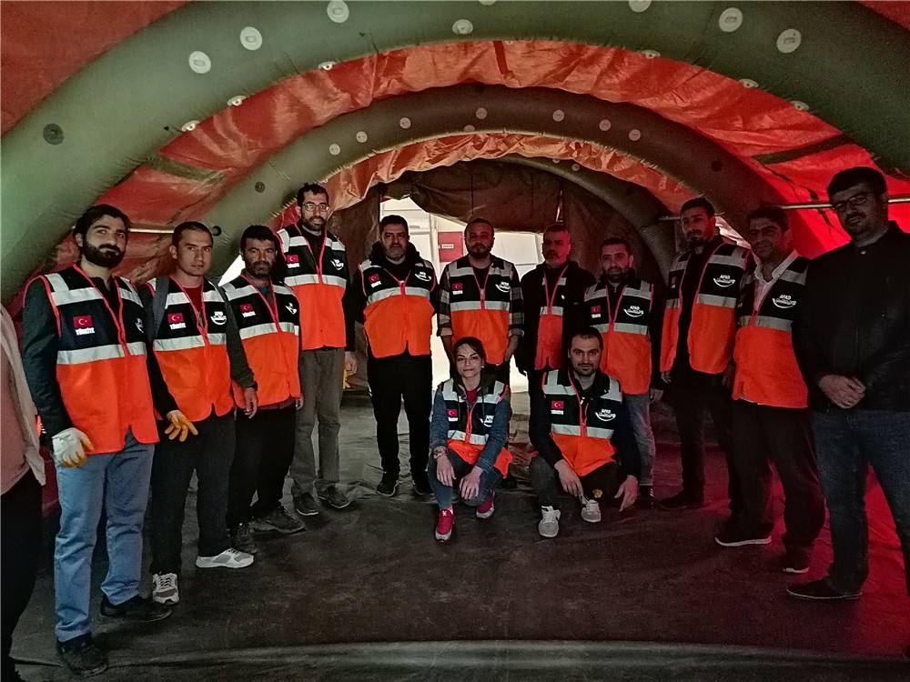 5 Günlük Saha Destek Eğitimindeyiz AFAD'dan