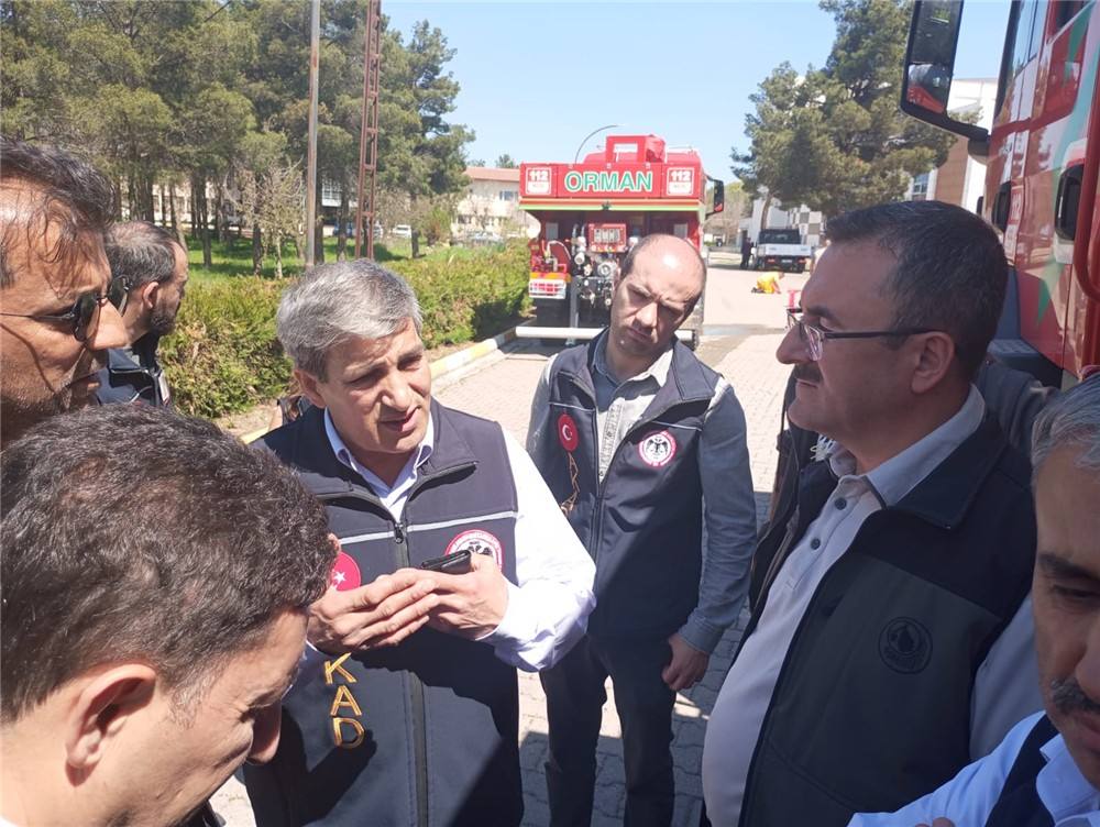 Diyarbakır Orman İşletme ve Bölge Müdürlüğü Tarafından Orman Yangınları ile Mücadale Eğitimi Aldık