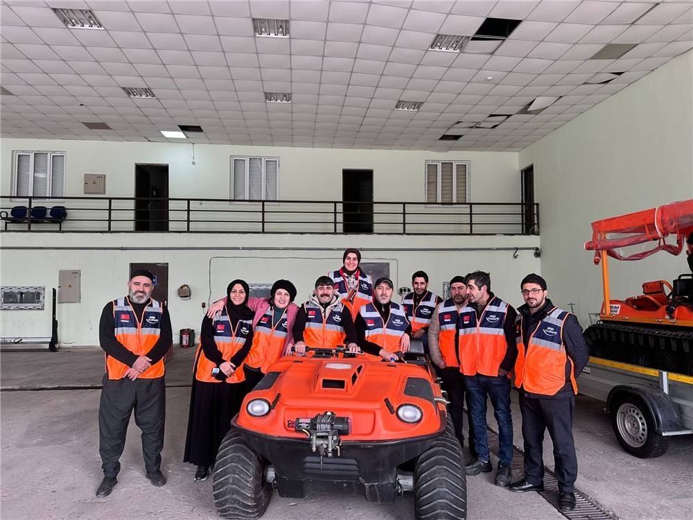 5 Günlük Saha Destek Eğitimindeyiz AFAD'dan