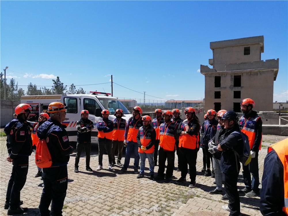 5 Günlük Saha Destek Eğitimindeyiz AFAD'dan