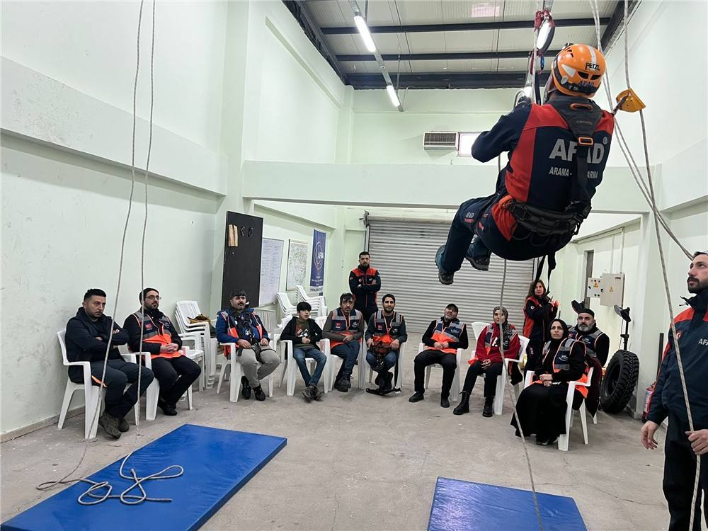 5 Günlük Saha Destek Eğitimindeyiz AFAD'dan