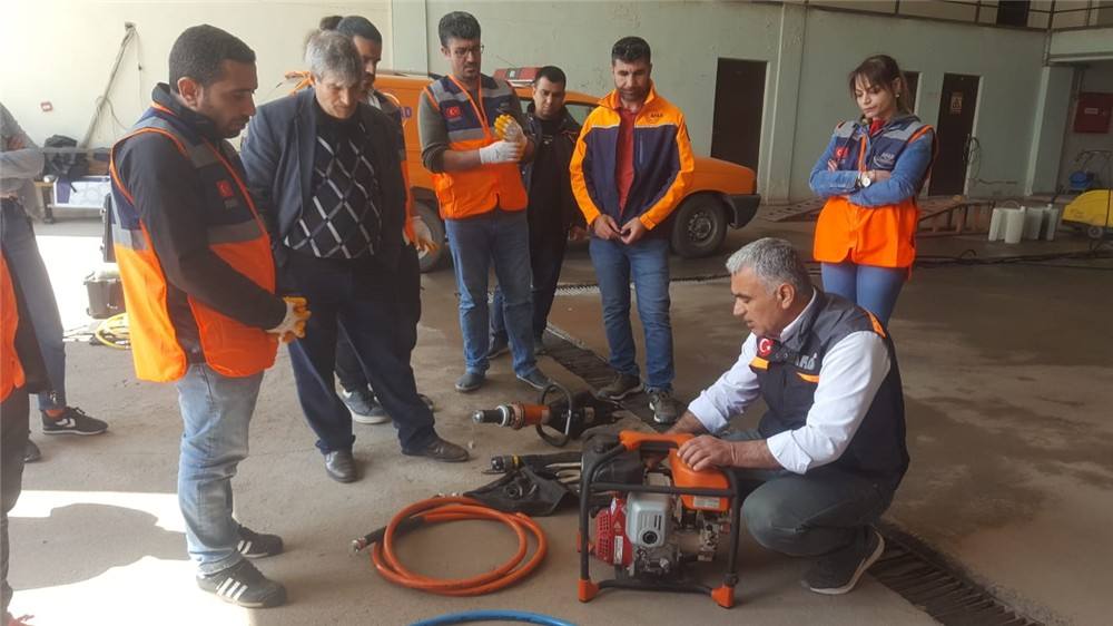 5 Günlük Saha Destek Eğitimindeyiz AFAD'dan