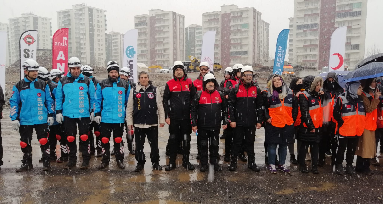Diyarbakırda afadın kentsel arama kurtarma tatbikatına AKAD Derneği olarak katılım sağladık