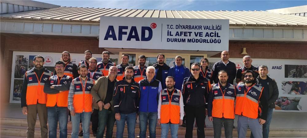 5 Günlük Saha Destek Eğitimindeyiz AFAD'dan