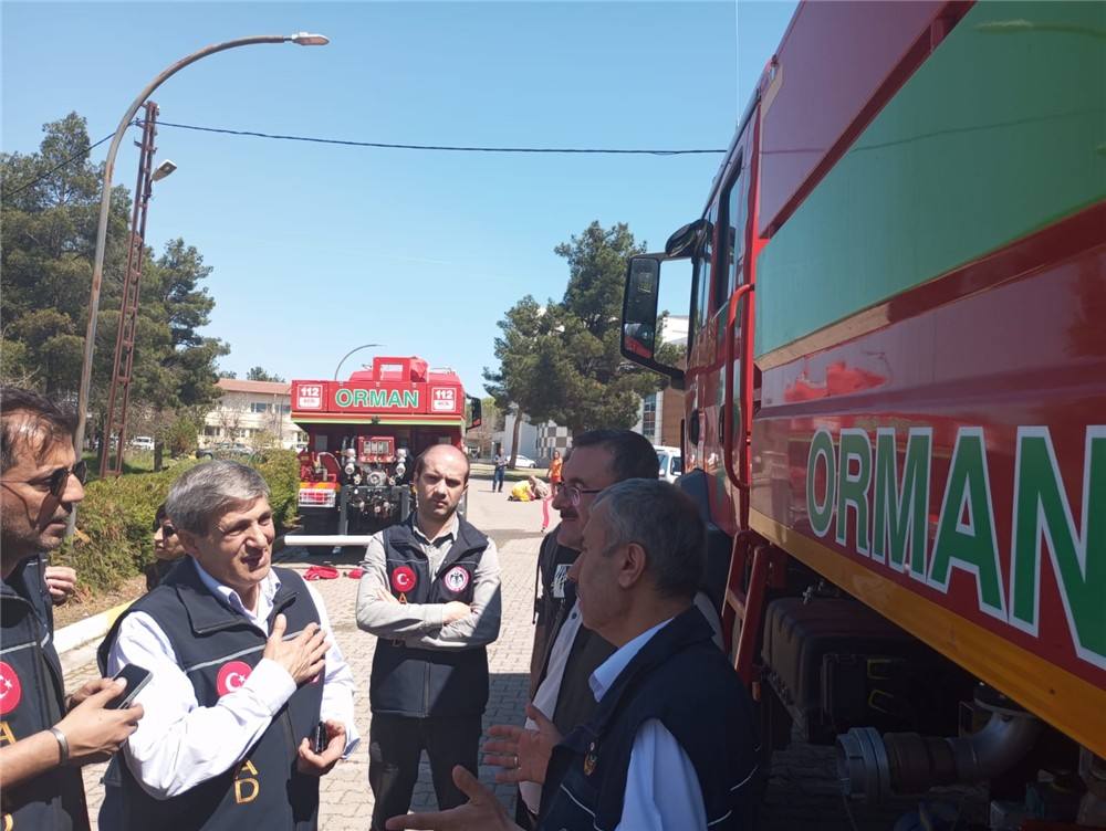 Diyarbakır Orman İşletme ve Bölge Müdürlüğü Tarafından Orman Yangınları ile Mücadale Eğitimi Aldık