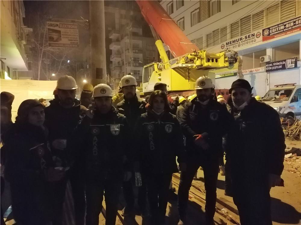 6 Şubat 2023 Depreminde AKAD Arama Kurtarma Derneği Olarak Deprem Sahasındaydık