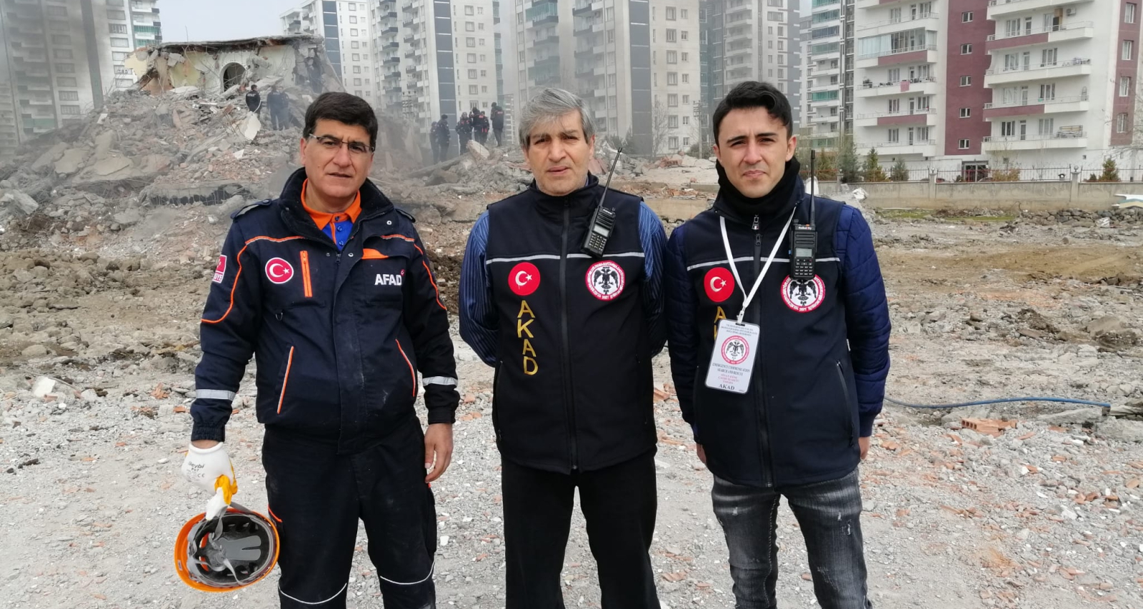 Diyarbakırda afadın kentsel arama kurtarma tatbikatına AKAD Derneği olarak katılım sağladık