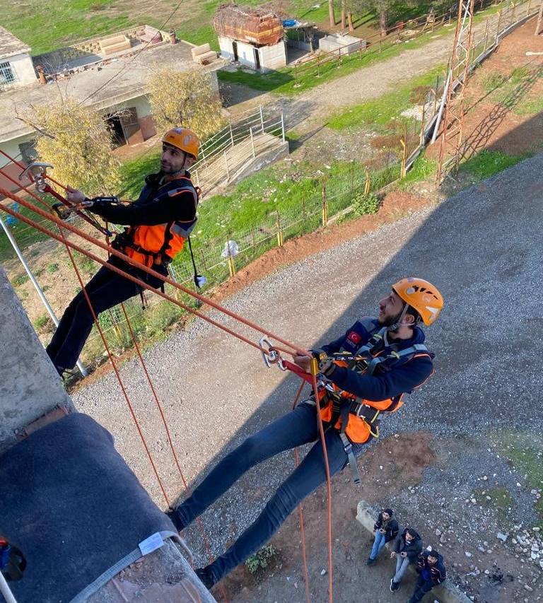 5 Günlük Saha Destek Eğitimindeyiz AFAD'dan