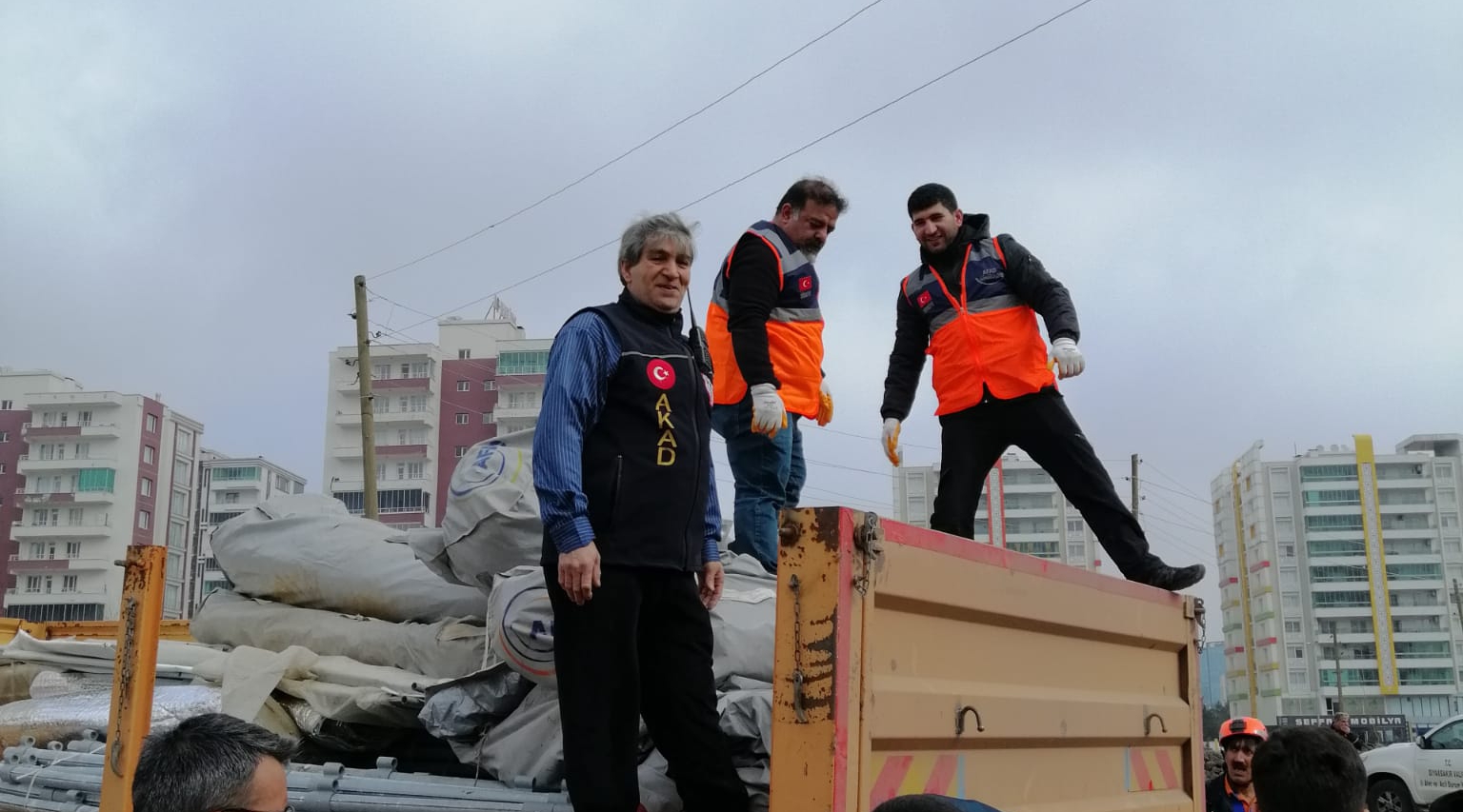 Diyarbakırda afadın kentsel arama kurtarma tatbikatına AKAD Derneği olarak katılım sağladık