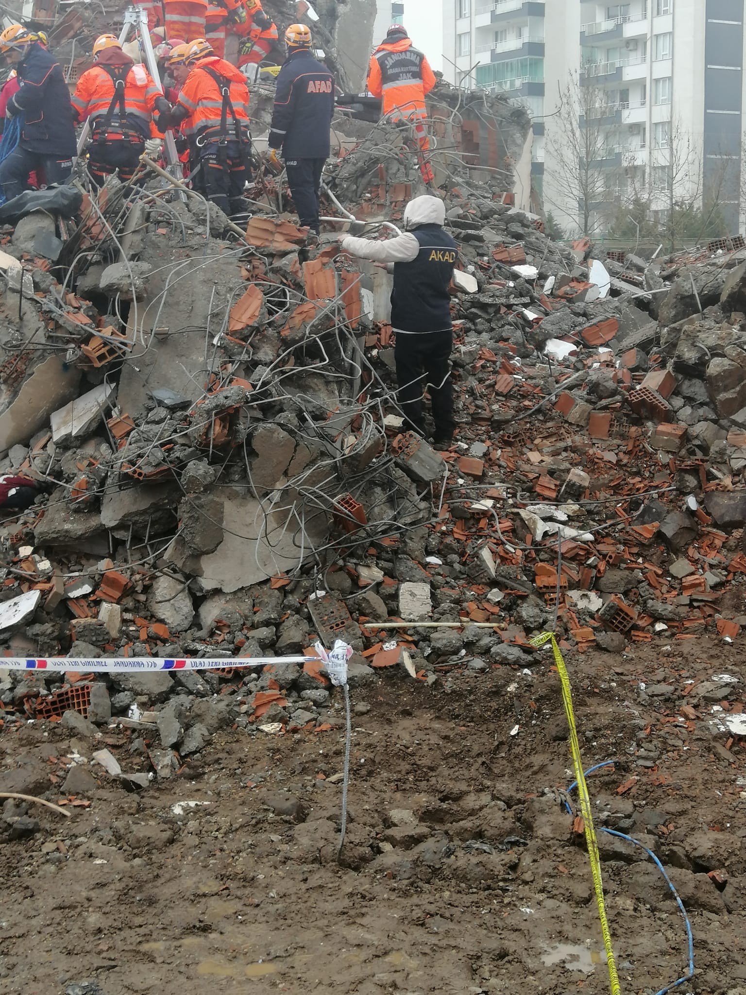 Diyarbakırda afadın kentsel arama kurtarma tatbikatına AKAD Derneği olarak katılım sağladık.