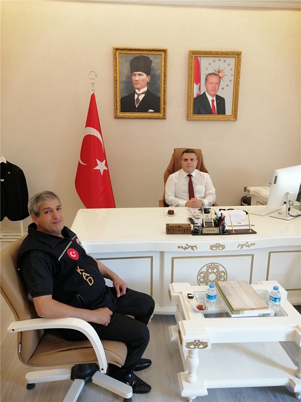 Diyarbakır İl Vali Yardımcımız Sayın Fatih Ayaz Beyi Makamında Ziyarette Bulunduk