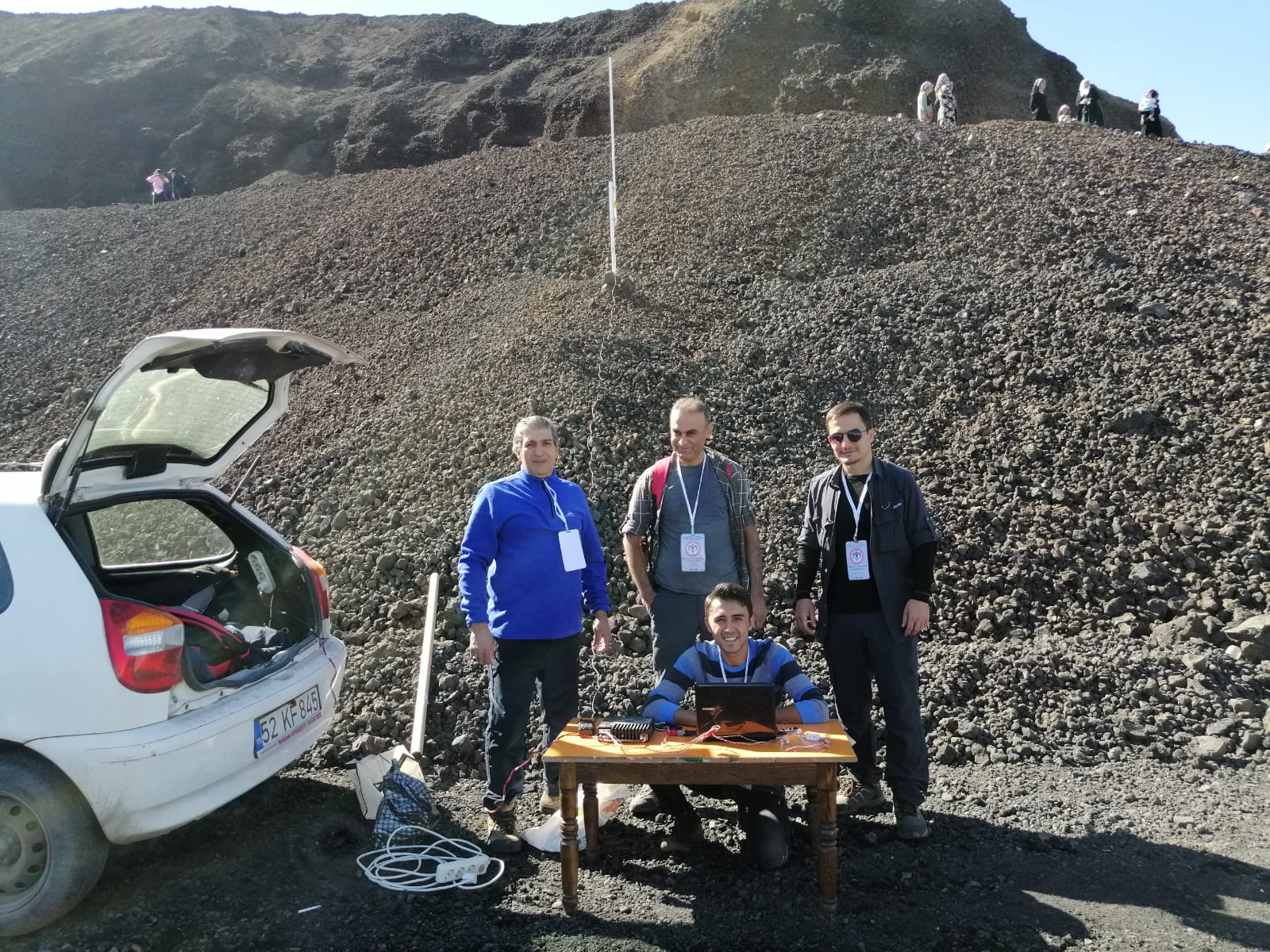  karacadağ Lav yürüşü etkinliğine katıldık