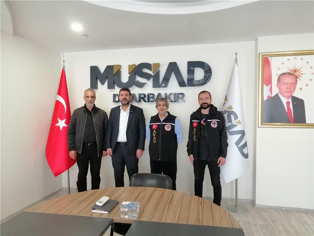 MÜSİAD Diyarbakır Şube Başkanı Mehmet Bozkuşa Ziyarette Bulunduk