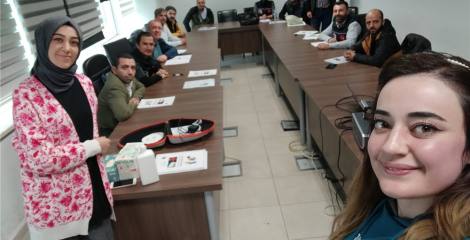 İlk Yardımcı Eğitimlerini İl Sağlık Müdürlüğünde İlk Yardımcı Eğitim Biriminden Aldık