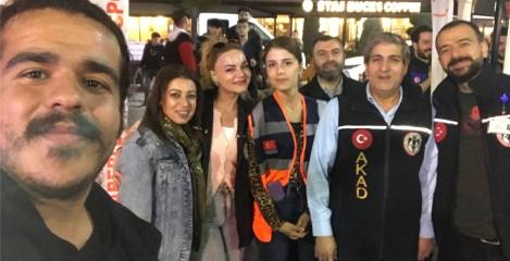 2022 AKAD Olarak Ceylan AVM Önünde Çök Kapan Tutun Tatbikatına Katıldık