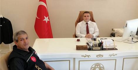 Diyarbakır İl Vali Yardımcımız Sayın Fatih Ayaz Beyi Makamında Ziyarette Bulunduk