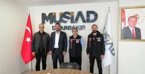 MÜSİAD Diyarbakır Şube Başkanı Mehmet Bozkuşa Ziyarette Bulunduk